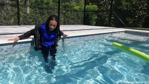 Business Attire Underwater Photography Fun