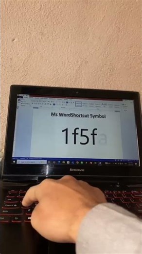 Ms word shortcut symbol key for Ace #computer ##msword #shortcutkeys #symbols