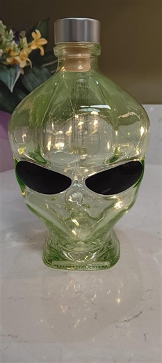 Vintage Outer Space Vodka Alien Head Bottle Decanter "empty" - Lighted - Etsy