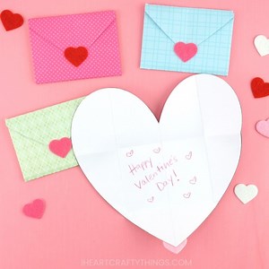 753K views · 2.3K reactions | ❤️HOW TO MAKE A HEART ENVELOPE ❤️ https://iheartcraftythings.com/heart-envelope.html | I Heart Crafty Things | Facebook