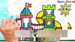 👉 youtube.com/@MagicFingersArt 👈 Hello! It's Sophia. Let's draw and paint PLAYGROUND CASTLE together 🏰 Magic Fingers Art #magicfingersart | Magic Fingers Art