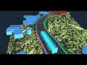 Civil 3D - Vehicle Tracking - animation vol.1