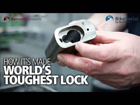 How the world's strongest production padlock is made in Britain: Squire SS100