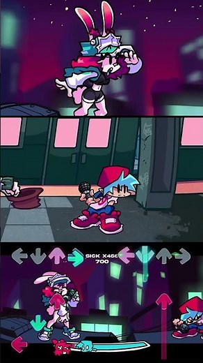 Look - Vs Skarlet Bunny Girls Mod - Friday Night Funkin' Game