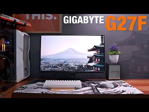 GIGABYTE G27F Gaming Monitor Review - Feature Packed!