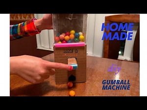 How to make Gumball Candy Dispenser Machine at Home