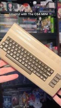 Unwind with the C64 MINI - #games #gaming #videogames #commodore64 #foryou