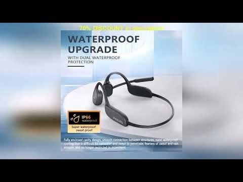 A must-have product! Philips TAN5609 Bone Conduction Wireless Bluetooth Headphone Call Noise Reduc