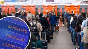 EasyJet to cancel 200 flights as half term travel chaos continues | LBC