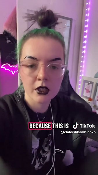 Goth Girl's Quirky Preparation Routine