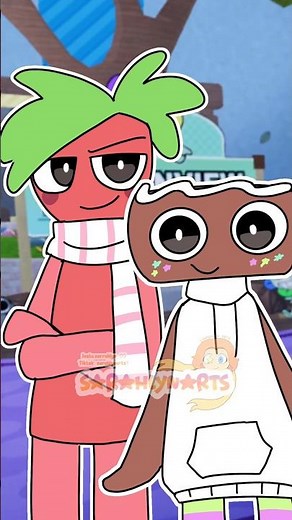 THE BEST DUO?! ⭐️ ft. Sprouts & Cosmo // Dandys World Animation #blockblast #dandysworldanimation
