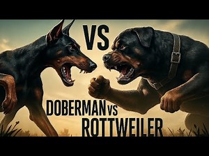 Doberman vs Rottweiler: Who Wins the Ultimate Showdown? IN A FIGHT