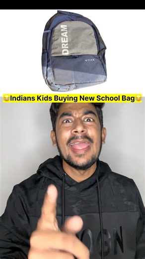 Indian Kids Buying New School Bag😂 #shorts #funny #indian #relatable