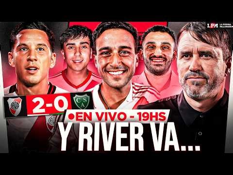 EMPEZÓ LA LOCURA DE COUDET EN RIVER - LA BANDA DE LPM con RENZO PANTICH