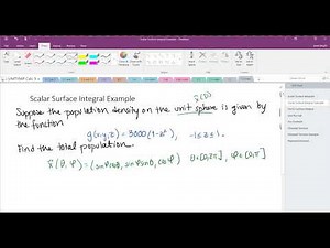 7.2-2 Scalar Surface Integral Example