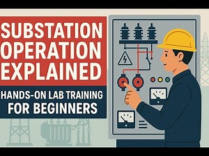 Substation Operation Explained (Hands On Lab Training Animation for Beginners)🎓
