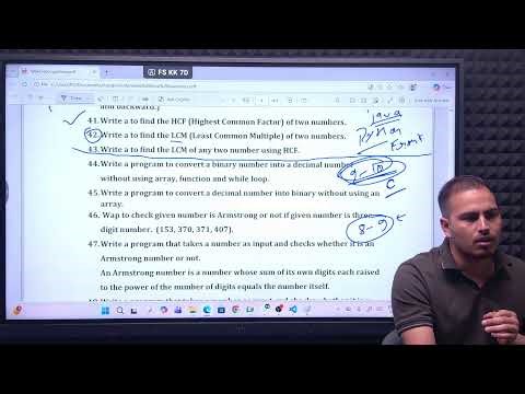 C live Coding ( for , While loop )