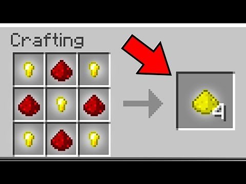 COMO CRAFTAR PEDRA LUMINOSA NO MINECRAFT! (COMO FAZER GLOWSTONE?)