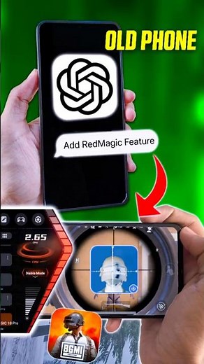 ChatGPT Made My Old Phone Into Redmagic Gaming Phone #bgmi #smartphone #120fps