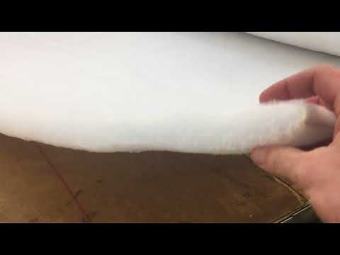2.0" EXTRA THICK UPHOLSTERY DACRON BATTING | 1.25 to 2.0 Inches Thick 56"W