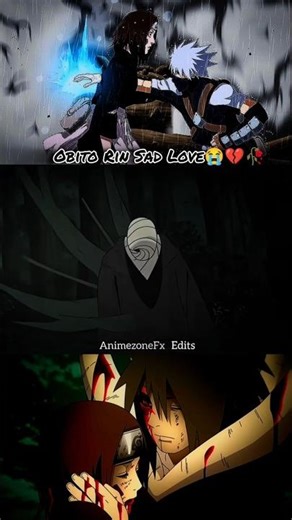 Obito broken Love😭💔 #naruto #narutoshippuden #anime #obito #love #tamilstatus #shorts