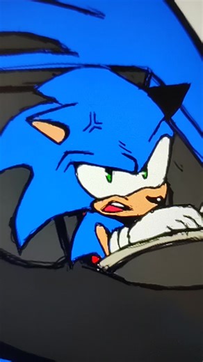 The race is off to a great start. #sonicthehedgehog #sonictiktok #funny #fyp #digitalartwork