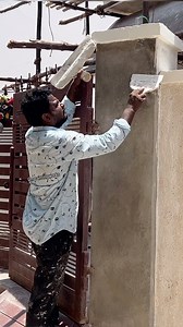 5.3M views · 33K reactions | House pillar Painting #wall #wallart #walldecor #exclusivewallpaint #wallpainting #wallpaper #walldesign #interiordesign #homedecor | Om painting works | Facebook