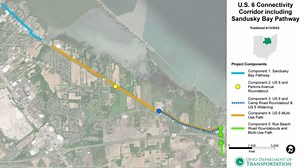 US Transportation Secretary Pete Buttigieg visits Sandusky to highlight construction plans to improve US 6 near Cedar Point