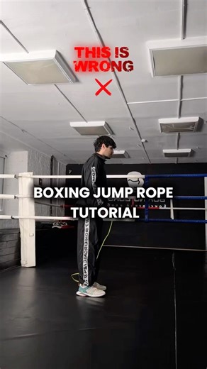 Jump rope for boxing 🥊 #boxer #boxingtraining #boxingcoach #jumprope #boxingworkout