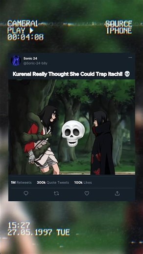 Kurenai Really Thought She Could Trap Itachi! 💀#naruto #anime
