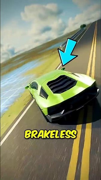 Your Brakes Failed? Do THIS Before It's Too Late! 😱 #DrivingTips #CarSafety