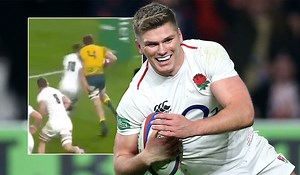 Watch: Owen Farrell Stops Dead-Cert Aussie Try With No-Arms Tackle