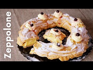 ZEPPOLONE OF SAN GIUSEPPE | BIG, GOOD AND PERFECT | FAST AND EASY RECIPE