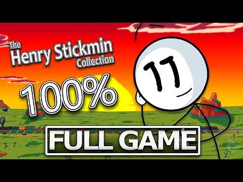 THE HENRY STICKMIN COLLECTION 100% All Achievements Full Game Walkthrough /No Commentary【FULL GAME】