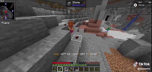 Crafting Full Iron Armor in Minecraft Tutorial