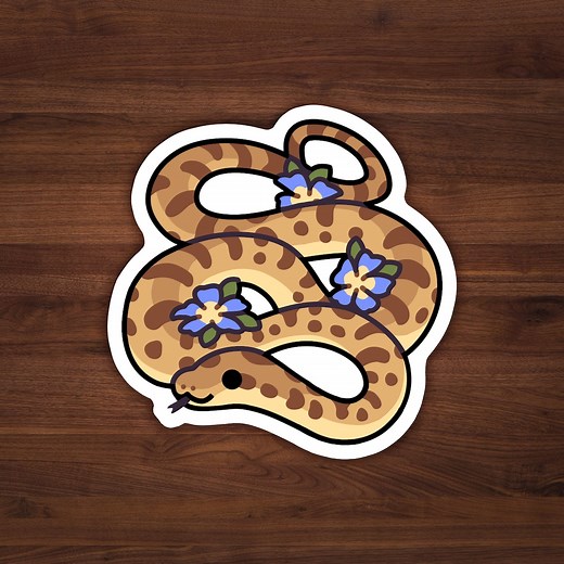 Vinyl Childrens Python Sticker - Etsy Australia