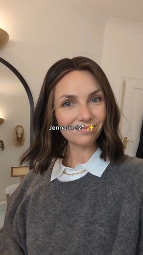 Jenna | 12" The darkest brunette with caramel highlights for a soft, dimensional finish. She moves beautifully, just like natural hair, and yes, she’s ear-tuck approved ✨ #jennawig #darkbrunettewig #caramelhighlights #brunettebobwig #realisticwig #naturalwigs #lacewigs #lacetopwigs #ukwigs #readytoshipwigs #humanhairwigs#realisticparting #naturalhairline #healthyhair #humanhairwig #naturalwig #realisticwig #lacewig #luxurylacewig #lacetopwig #beautifulwigs #gluelesswigs #ukwigs #worldwideshippin