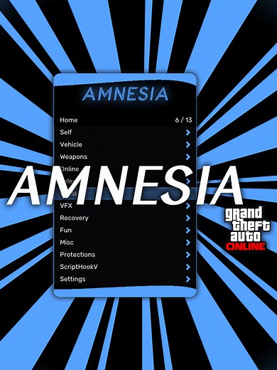 Amnesia Menu Experiments in GTA 5