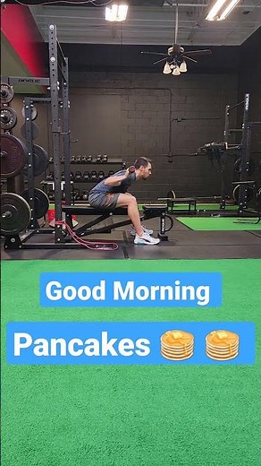 Seated Good Morning Exercise (a.k.a Pancakes)
