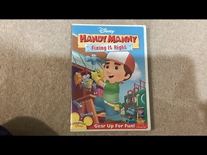 Opening to Handy Manny Fixing It Right 2008 US DVD