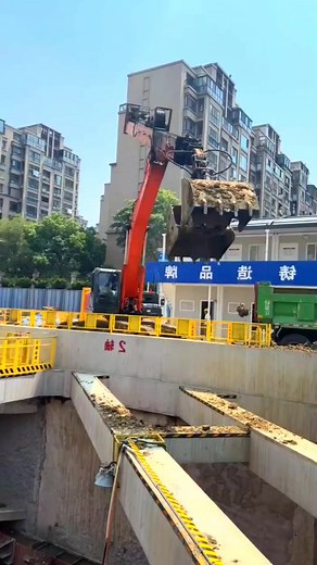 3.3K views · 12 reactions | Long arm excavator digging foundation soil | Dawgshell 2.0 | Facebook