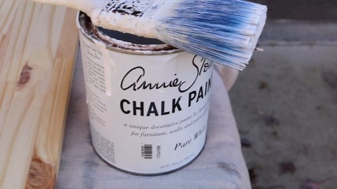 DIY farmhouse holiday serving board ❄️ Dollar Tree hack!