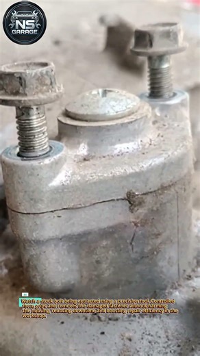 Broken Bolt Extraction Made Easy | Precision Repair Tool in Action #mechanic #shorts