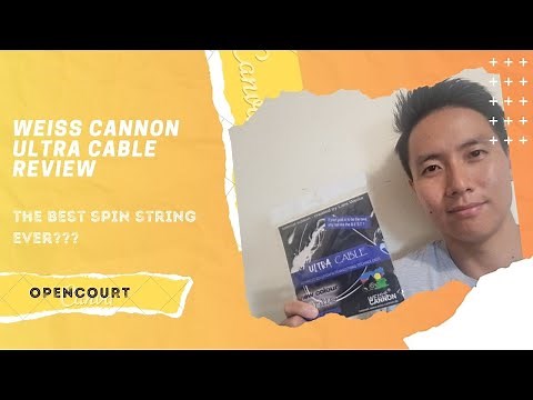 The Highest-Rated Spin String - Weiss Cannon Ultra Cable Review