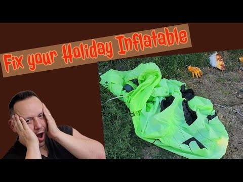 Fix your Holiday Inflatable !!! #home #decoration #homedecor #fix