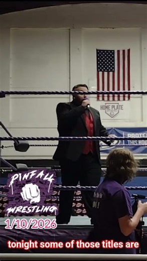 Eric Roe Ring Announcer 🎤 #wrestlingfans😃😄👏🙌💯👍