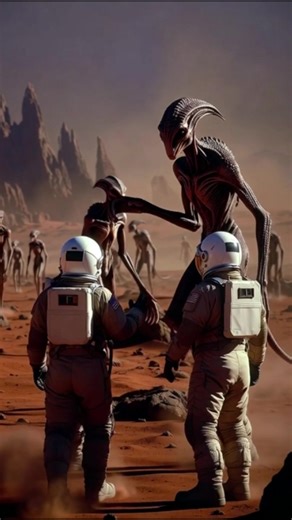 Alien on Mars 👽 | Ufo Alien