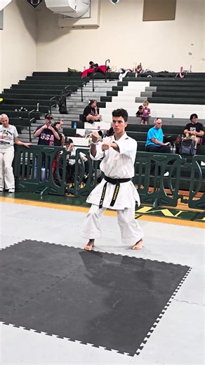 Outstanding Karate Form Performance