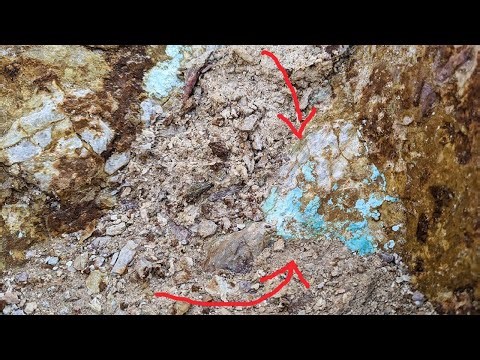 California Turquoise Rockhounding Trip - Rare?