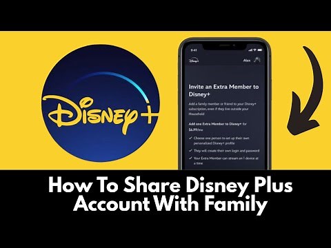 How To Share Disney Plus Account With Family (2025) STEP BY STEP